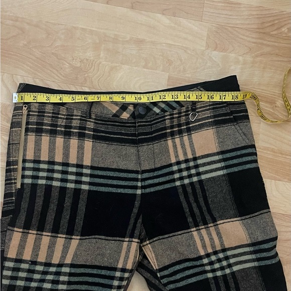 Woolrich woman’s wool blend black/ tan pants size 12 - Picture 14 of 15